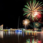 National Day Firework For Victoria State